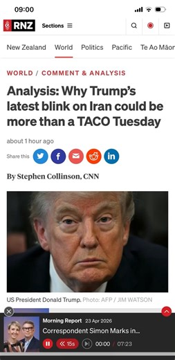 The idiots on @rnz_news are at it again. @JohnJCampbell believes the fake news coming out of the corrupt legacy media he is being fed by Correspondent Simon Marks in Washington DC this morning & they continue to push CNN Fake News BS. The anti-Trump rhetoric & propaganda continues on Red Radio, I can smell your desire for @realDonaldTrump to fail & the IRGC to win, claiming the Iranians have the upper hand, how fooked up are you people in NZ media? …repeating the Iranian regime's propaganda is n