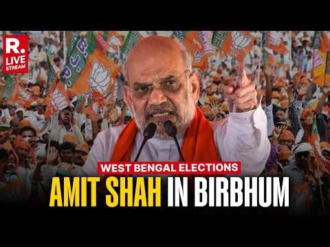 West Bengal Polls LIVE: HM Amit Shah Holds Election Rally In Birbhum | BJP | TMC | India