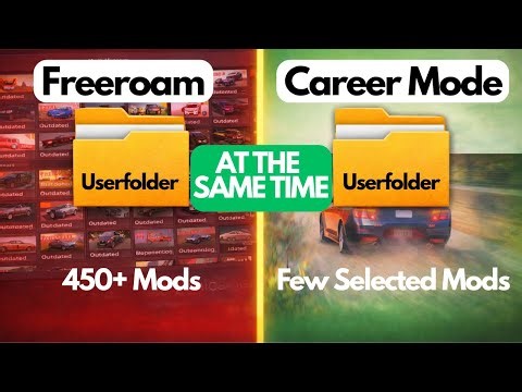 How to Make Multiple ''Mod Profiles'' in BeamNG - User Folder Tips