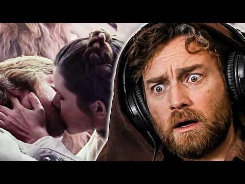 Obi Wan Reacts to Leia kissing Luke Skywalker