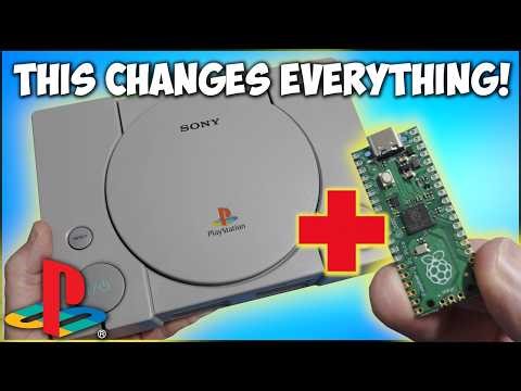 PlayStation 1 Pi Pico mod install tutorial