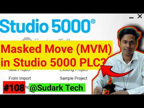 Masked Move (MVM) in Studio 5000 Tutorial | Masked Move (MVM) | Sudark Tech