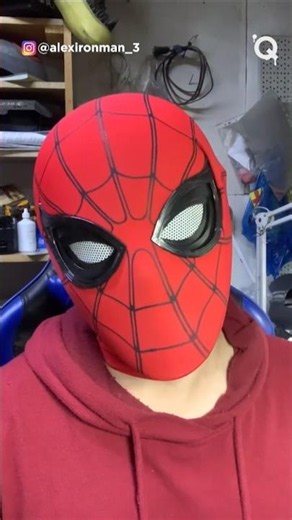 Spiderman Mask IRL (Moving Eyes + 3D Printed)