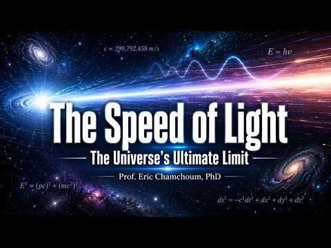 The Speed of Light — The Universe’s Ultimate Limit | By Prof. Eric Chamchoum, PhD