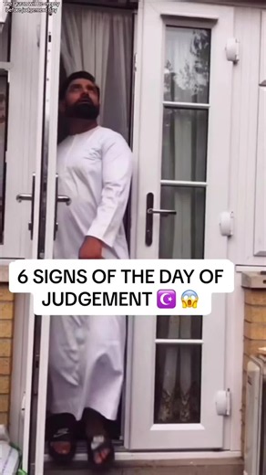 6 signs or the day of judgement in Islam ☪️ #muslimtiktok #islam #tchouds #muslims #fyp