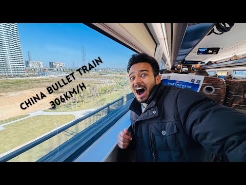 I Tested FIRST CLASS Bullet Train Journey in CHINA 🇨🇳 