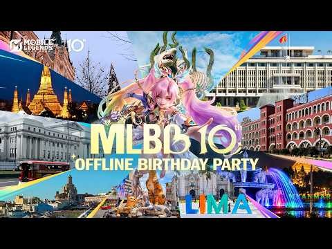 10th Anniversary Offline Birthday Party Highlights | Mobile Legends: Bang Bang
