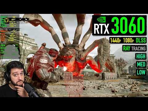 RTX 3060 - Gears Of War: E-Day (Beta) - Decently Optimized Already?