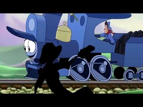 Timon and Pumbaa at the Cinema The brave locomotive