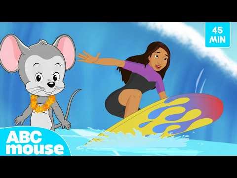 🌺 From Hawaii Volcanoes to the Amazon! 🌋🗽🐼 | 45-min Search & Explore Adventure for Kids | ABCmouse
