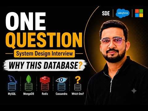 Which Database Should You Choose in System Design? | MySQL vs MongoDB vs Cassandra