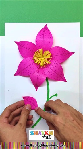 💐✨ Let’s Make the Most Beautiful 3D Flower Card – Easy & Creative Craft for Any Special Occasion! ✨📄