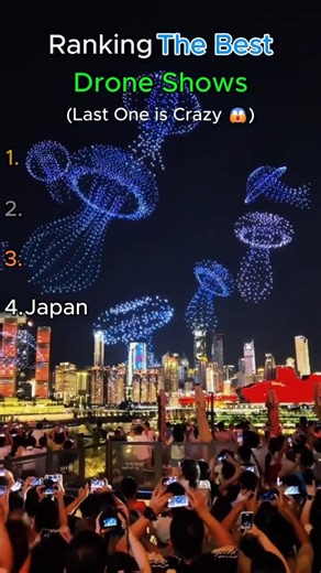 The Most INSANE Drone Shows on Earth 🌍✨