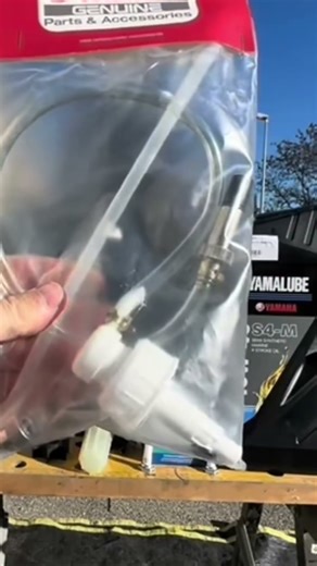 Vidange est purge huile d’embase ✌️#hidea