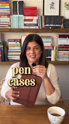Ruby’s Studio on Instagram: "You’ve asked and I don’t gatekeep! These are my fave pen cases for carrying around all my stunning fountain pens. They keep them really safe from leaking and sunlight and all the things! It also allows me to have different pens and ink colours with me which is imperative when I’m self studying! I’m a visual learner, what can I say? All the links are in my Linktree (in my bio) AD: The products linked to Amazon are through my affiliate link where I do earn a small comm