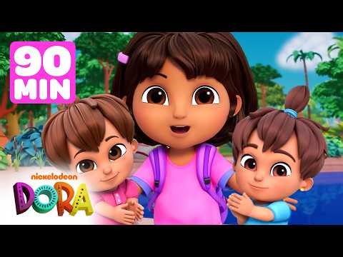 Dora Most Action-Packed Moments! #2 💥 90 Minutes | Dora & Friends
