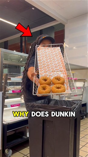 Why Dunkin’ Throws Away Perfectly Good Donuts