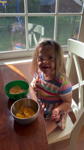 Selah literally eats anything and everything