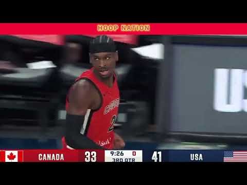 USA vs Canada Basketball – Insane Highlights & Crazy Dunks! 🇺🇸🔥🇨🇦