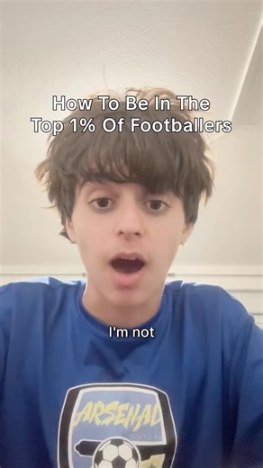 How to be in the top 1% of footballers