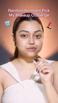 Letting Random Numbers Decide My Makeup 😳| Nykaa TV