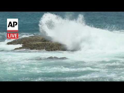 LIVE: Typhoon Bavi nears Taiwan on path toward China