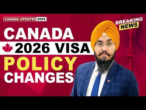 CANADA 2026 VISA POLICY CHANGES | STUDY VISA UPDATES 2025 | USA CANADA UK