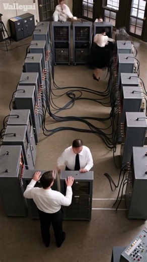 17,000 Vacuum Tubes: How ENIAC Was Built in 15 Seconds (AI) #computer #computereducation #windows