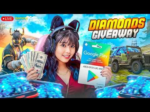 🔴FREE FIRE LIVE WITH RIYA AND 1 VS 4 GUILD TEST😎 #classyff #fflive #freefire #girlgamer