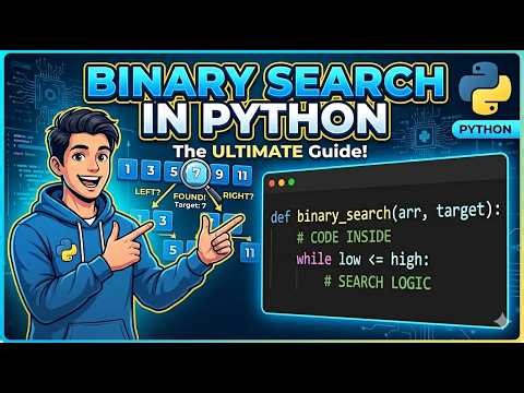 Python Binary Search Tutorial | Step-by-Step for Beginners