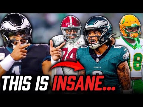 THE PHILADELPHIA EAGLES COULD DO SOMETHING SCARY IN THE 2026 NFL DRAFT...