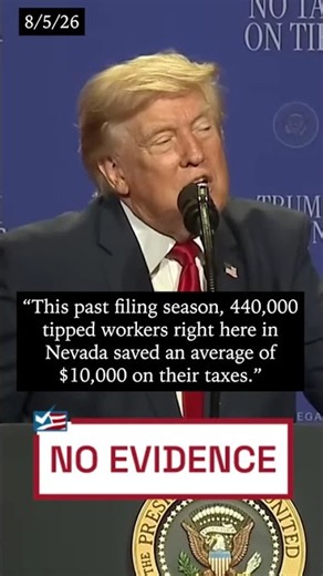 Trump’s ‘No Tax on Tips’ Claim Doesn’t Add Up