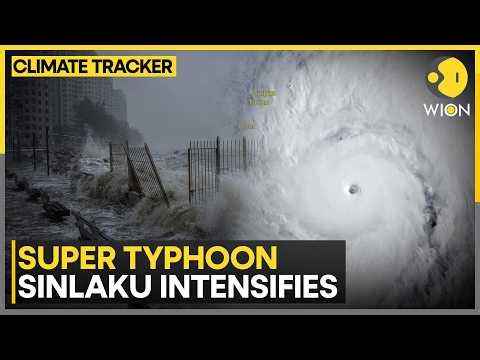Super Typhoon Sinlaku Intensifies, Targets Mariana Islands | WION Climate Tracker