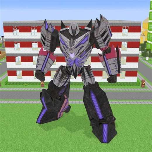 Transformers Animation : Megatron Fall of Sybertron - transform and roll out #shorts