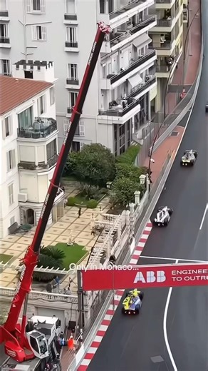 Formula 1 At Monaco: Racing Past Million-Dollar Balconies.