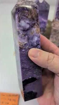 The "Van Gogh" Mineral: Rare Charoite from Siberia (The Starry Night Stone)