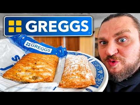 Greggs NEW & Improved Festive Bake & Sweet Mince Pie Roll Food Review