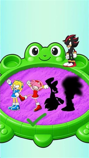 POV: Shadow Match Challenge on Lily Pad – Sonic's Transformation from Ugly to Super Sonic #sonic