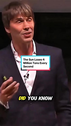 The Sun Loses 4 Million Tons Every Second ☀️😳 #sun #universe #nuclearenergy #briancox #creatorsearchinsights