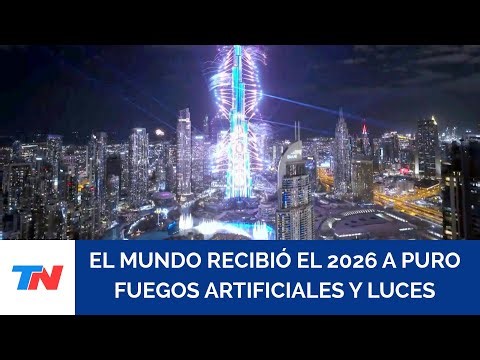 El mundo dio la bienvenida al Año Nuevo con un show de luces, rituales ancestrales y celebraciones
