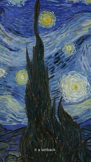 Van Gogh Painted The Starry Night in Broad Daylight #shorts