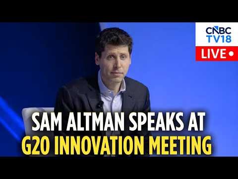 LIVE OpenAI CEO Sam Altman at G20: Fireside Chat on AI, Innovation & Technology | Lutnick | N18G