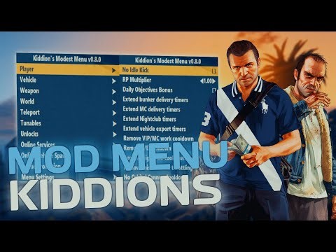 [NEW] GTA 5 Mod Menu PC 2026 | Kiddions Mod Menu Cheat GTA V | GTA Money Hack & Online Mods