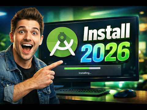 Full Android Studio 2026 Installation for Beginner Step by Step Tutorials without Cut #androidstuio