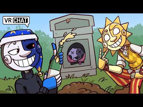 Sun and Moon CELEBRATE Titan’s DEATH! in VRChat