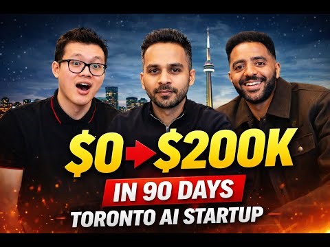 How a Toronto AI Startup Went From $0 → $200K in 90 Days