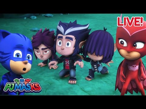 🔴 LIVE! PJ Masks Full Episodes 🔴 | PJ Masks to save the day! + More superhero cartoons | #live