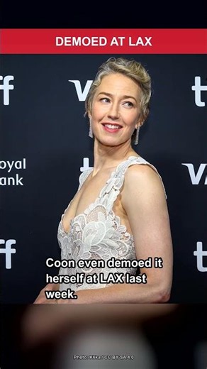 Carrie Coon's Neck-Rest Fix for Gilded Age Cast #shorts