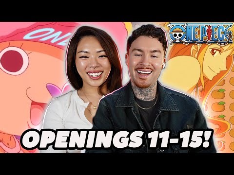 We Watched ONE PIECE Openings 11-15 for the FIRST TIME! (Reaction)