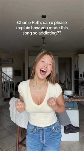 This song is going triple platinum in my AirPods @Charlie Puth I LOVE YOU 😩 #caitlinkim #charlieputh #help #plsexplainitmrputh #professorputh
